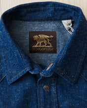 Indigofera Ryman Denim Shirt Neppy Indigo