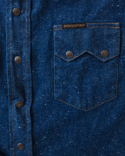 Indigofera Ryman Denim Shirt Neppy Indigo
