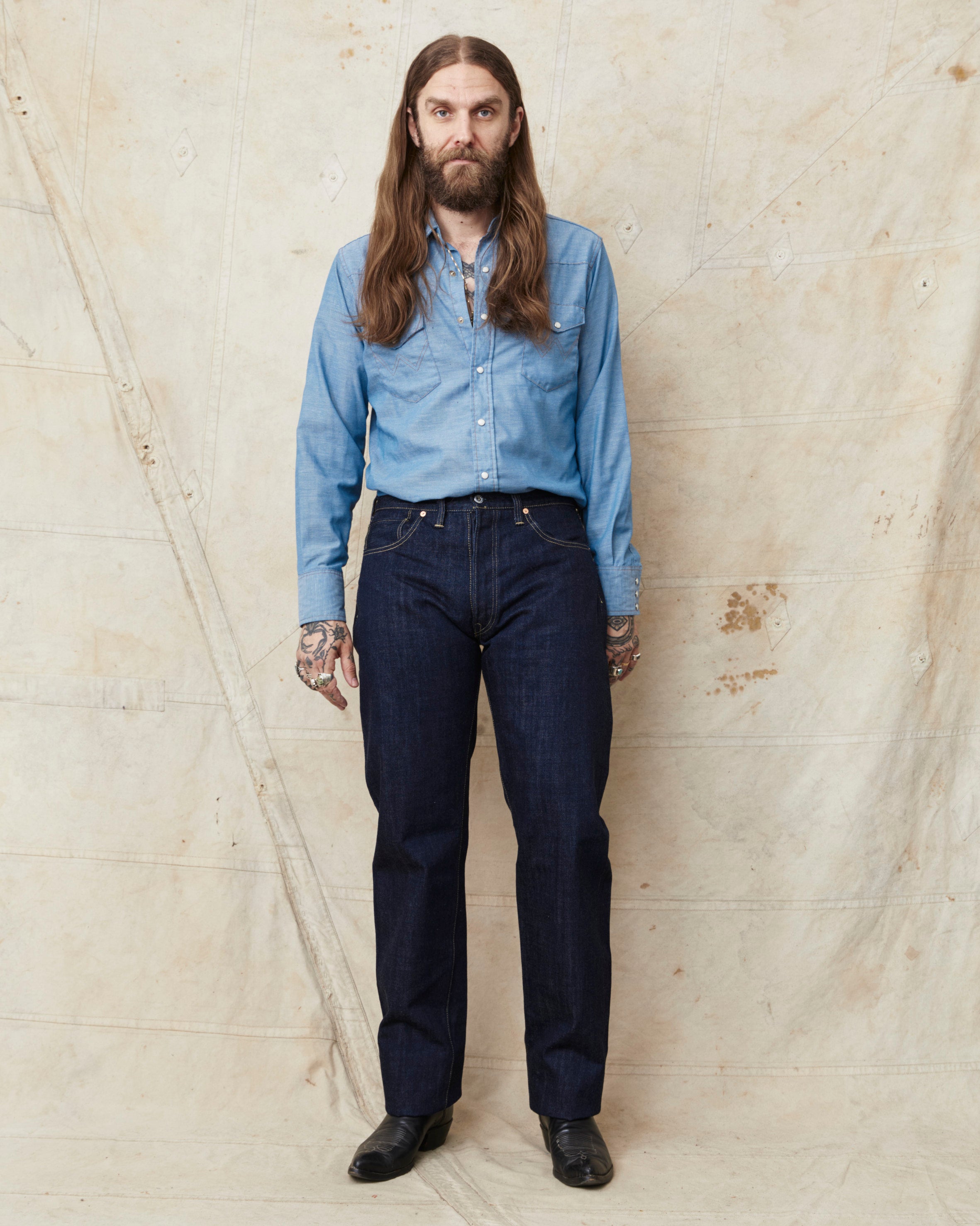 TCB JEANS Late S40's [W31] [新品] TCB Jeans Late S40's Fit One Wash 13.5oz – Second Sunrise