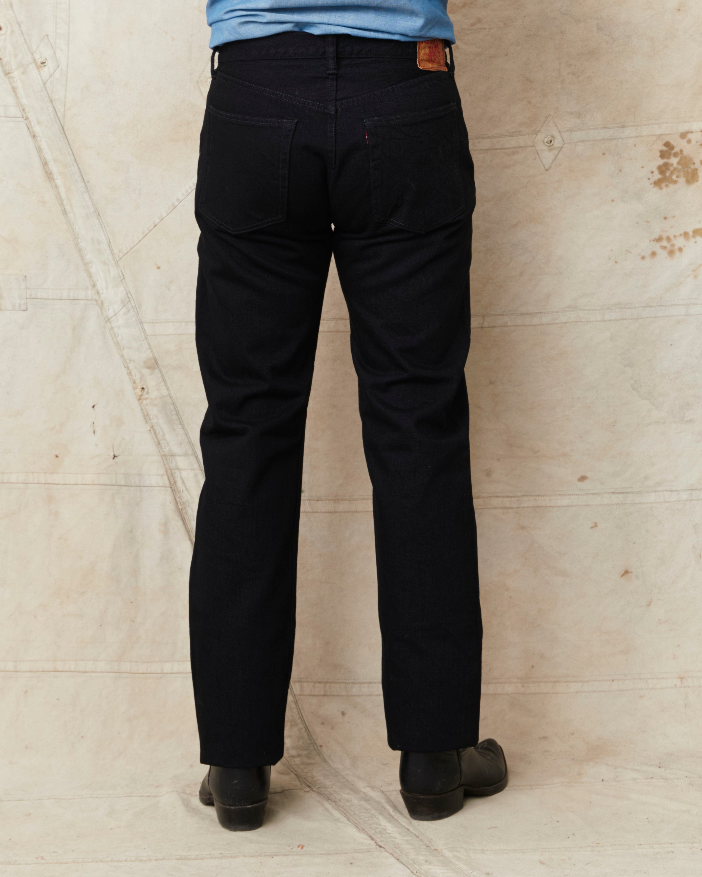 TCB Jeans Late S40's Fit One Wash Black 14oz – Second Sunrise