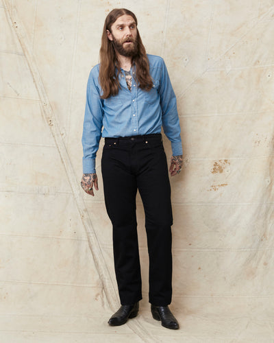 TCB Jeans Pre-Shrunk 505 Jeans One Wash Black
