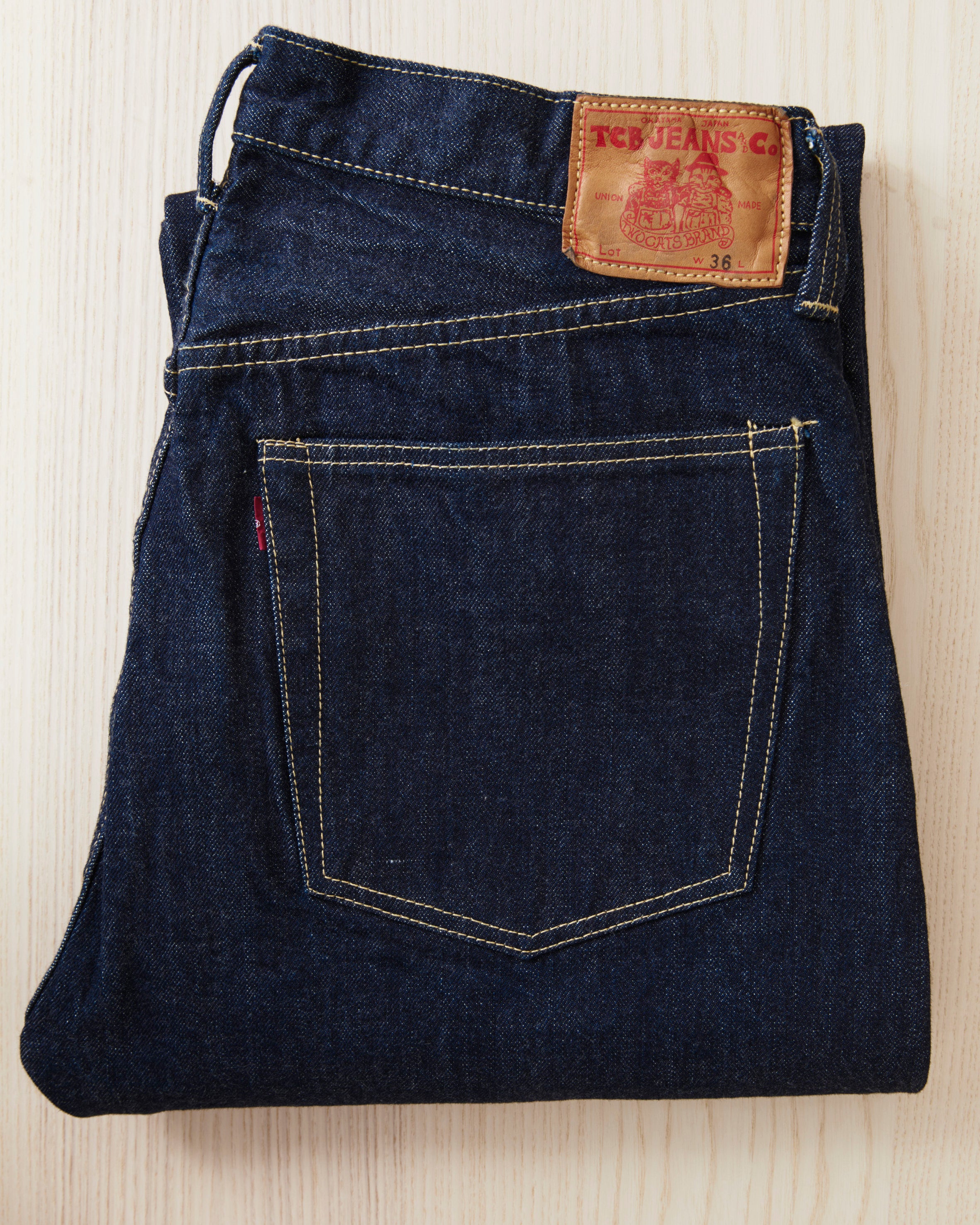 TCB Jeans Late S40's Fit One Wash 13.5oz – Second Sunrise
