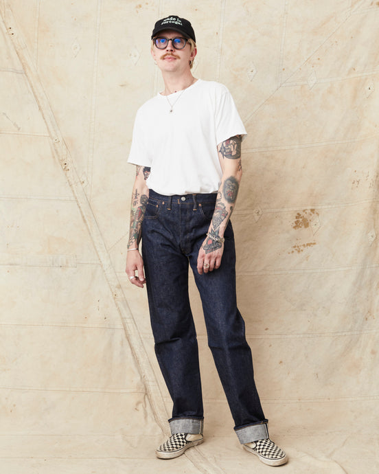 Warehouse & Co Lot 1001XX (1000XX) 1953 Model Dead Stock Blue Jeans