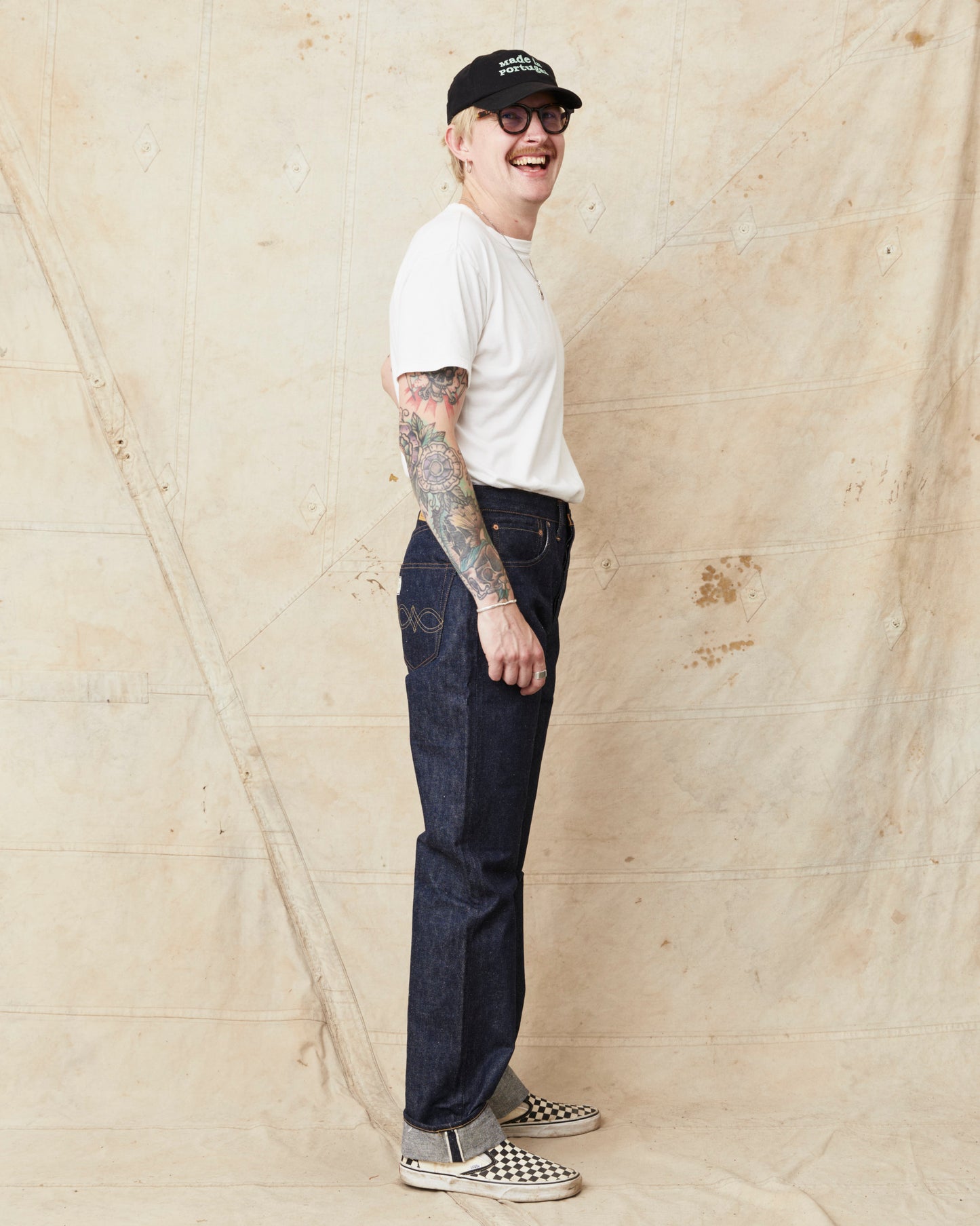 Warehouse & Co Lot 1001XX (1000XX) 1953 Model Dead Stock Blue Jeans