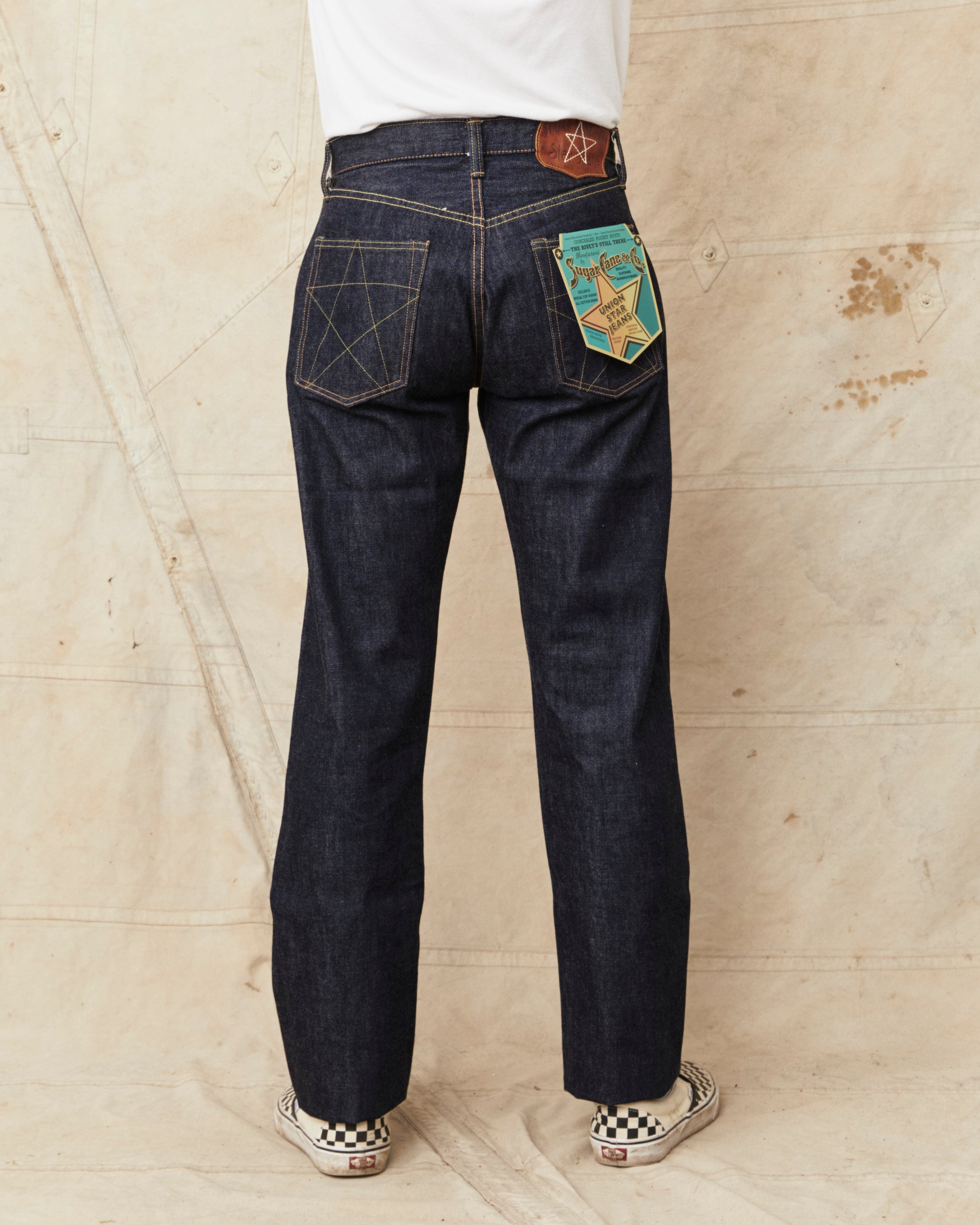 Sugar cane & Co. Lot SC40065 14,25 Oz Denim Union Star Jeans