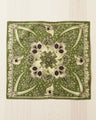 Indigofera Skull Bandana Green