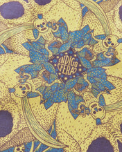 Indigofera Skull Bandana Blue