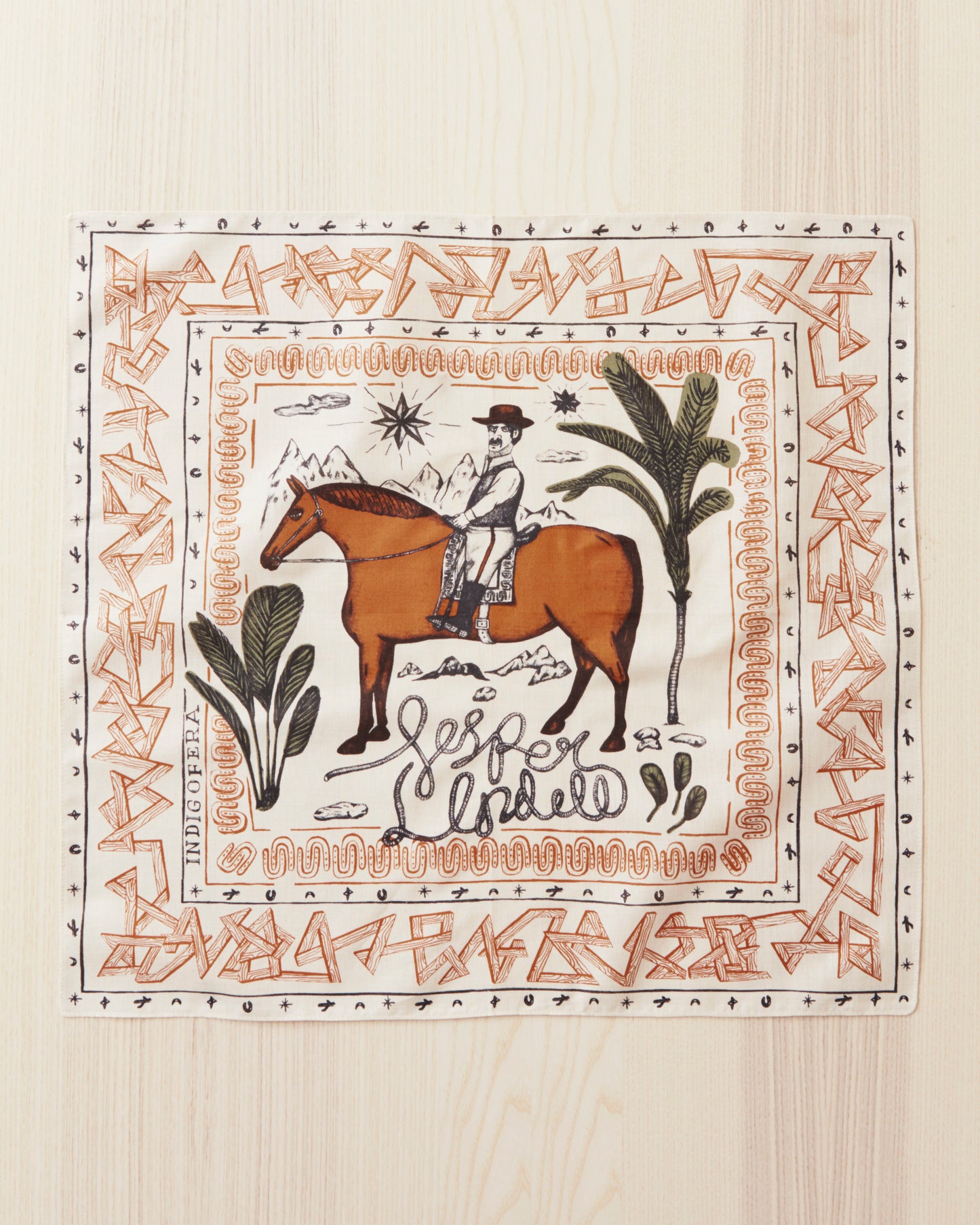 Indigofera Lindell Bandana