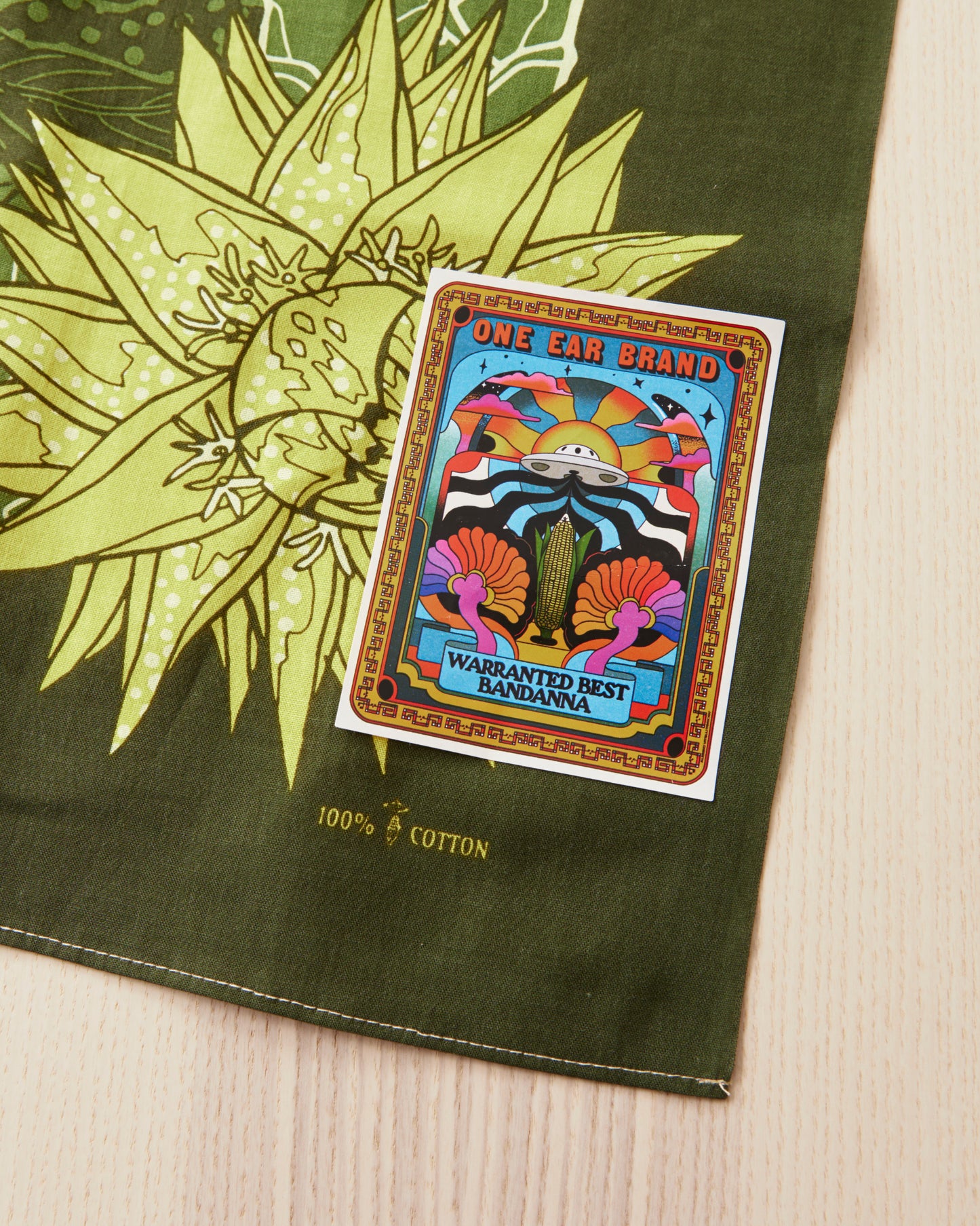 One Ear Brand Musella Lasiocarpa Bandana