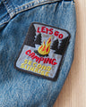 Second Sunrise Lets Go Camping Patch