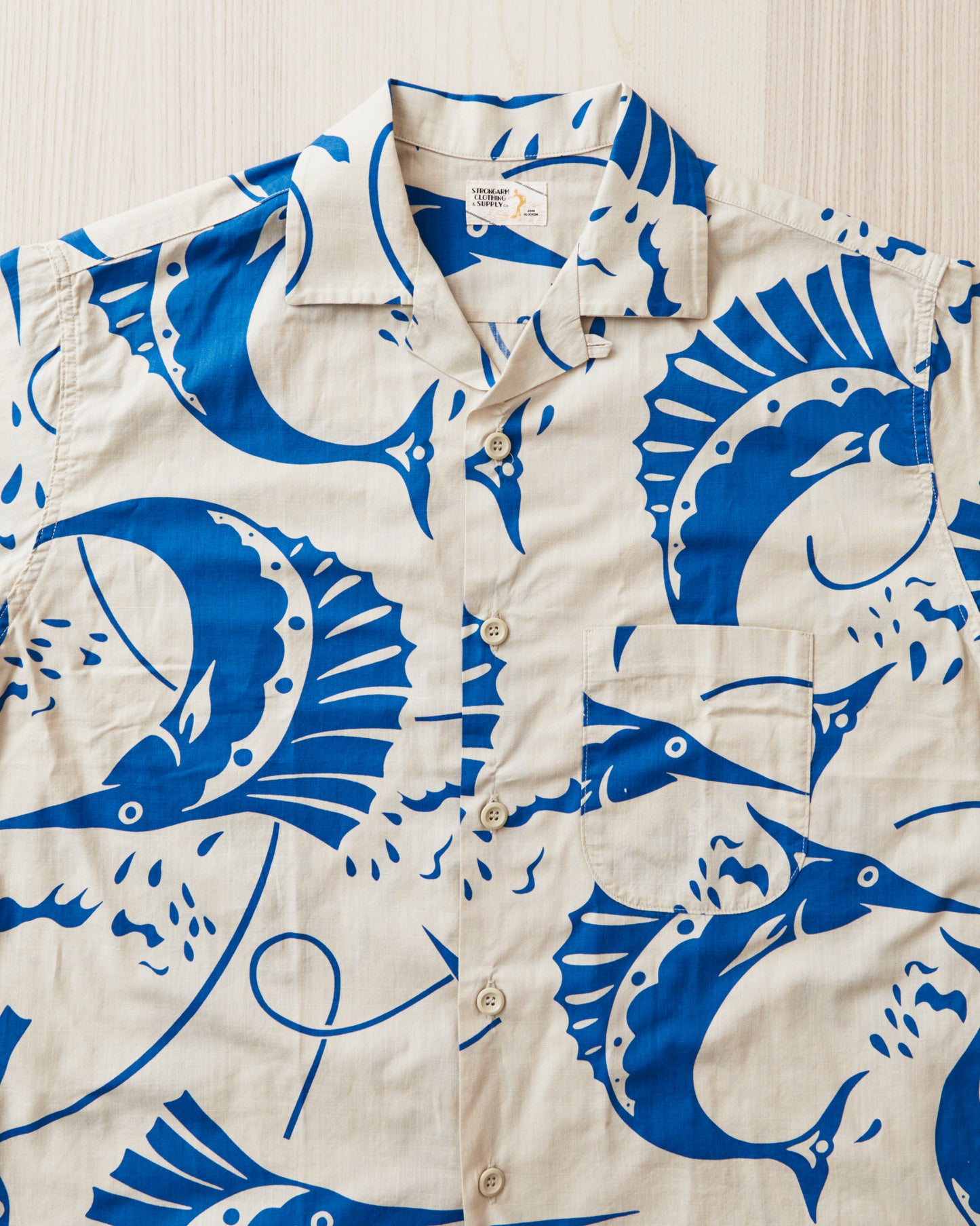 Warehouse & Co. John Gluckow Lot JG-18 Sailfish Shirt