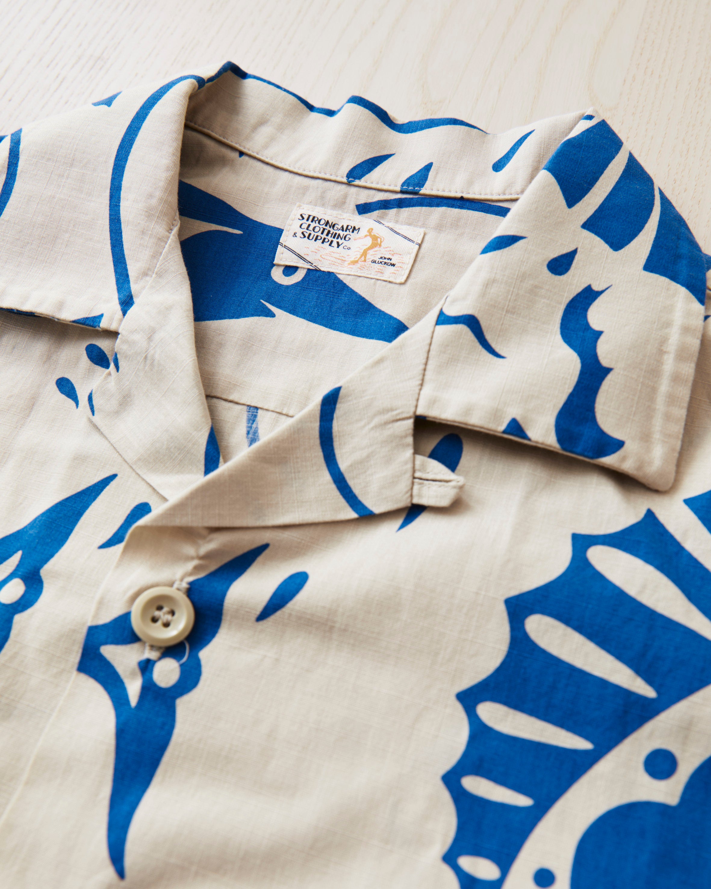 ジョングラッコー Lot JG-18 Sailfish Shirt JOHN GLUCKOW 