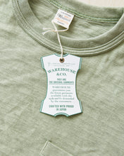 Warehouse & Co. Lot 4601 Pocket T-shirt Pale Green