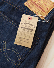 Warehouse & Co Lot 1001XX (1000XX) 1953 Model Dead Stock Blue Jeans