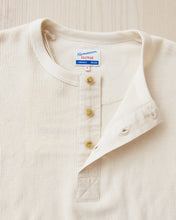 Hermansson Long Sleeve Ribbed Cotton Henley Shirt