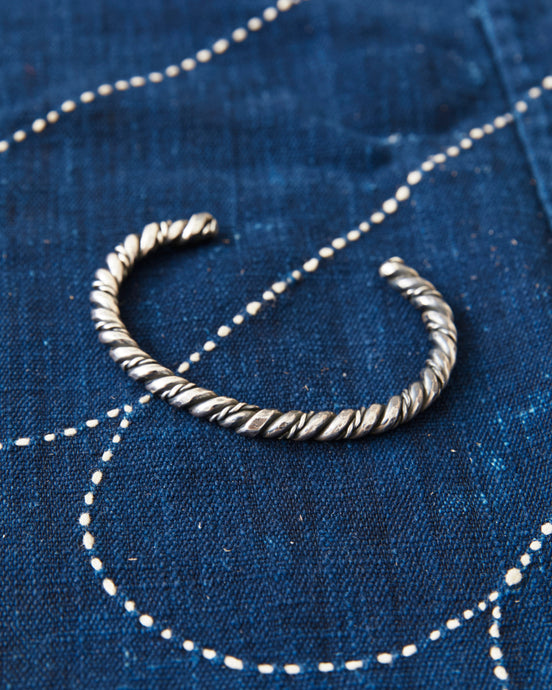Tenable Crafts TC011 Twisted Silver Bracelet