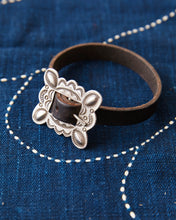 Tenable Crafts TC012 Silver Buckle & Leather Bracelet