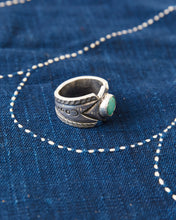 Tenable Crafts TC014 Silver & Turquoise Ring Size US 11,5