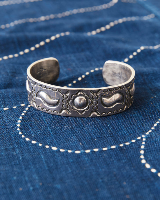 Tenable Crafts TC017 Stamped Silver Bracelet