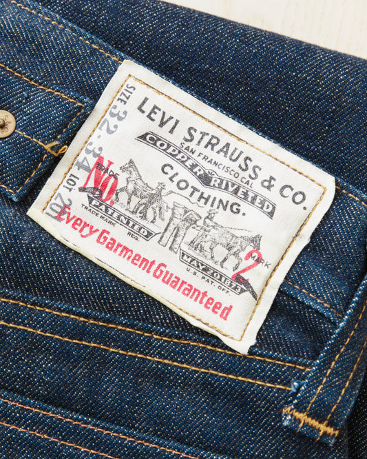 Second Hand LVC 201 Made in USA 555 Valencia Street Jeans W32/L34
