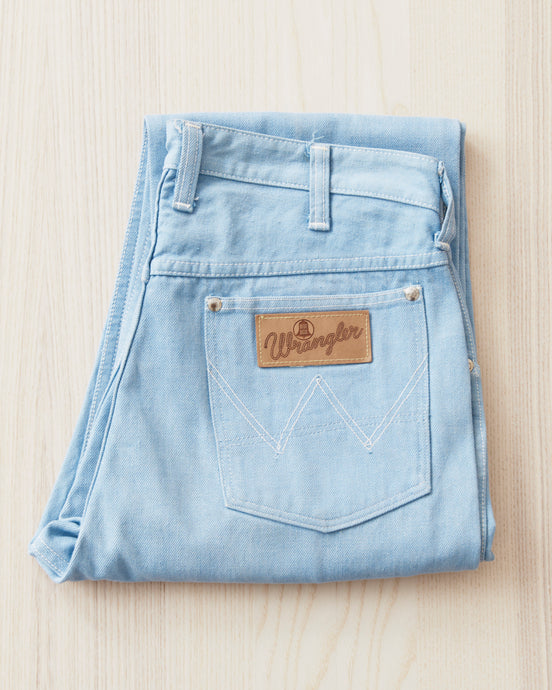 Vintage 1960's Wrangler Blue Bell Light Blue Jeans W33