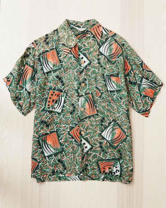Vintage 40's Original Kalakaua Hawaiian Shirt Size M