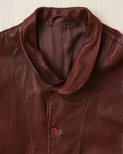Second Hand Levi's Vintage Clothing Menlo Leather Jacket Size S