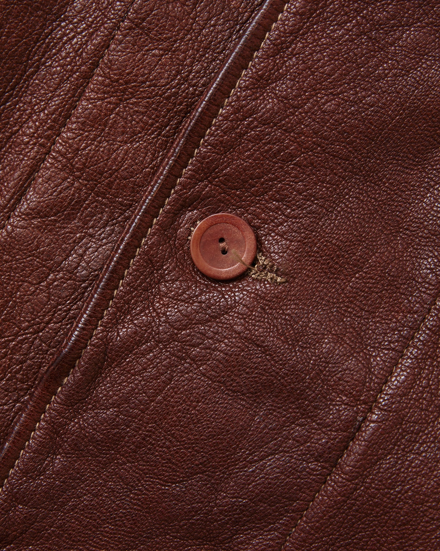 Second Hand Levi's Vintage Clothing Menlo Leather Jacket Size S