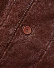 Second Hand Levi's Vintage Clothing Menlo Leather Jacket Size S