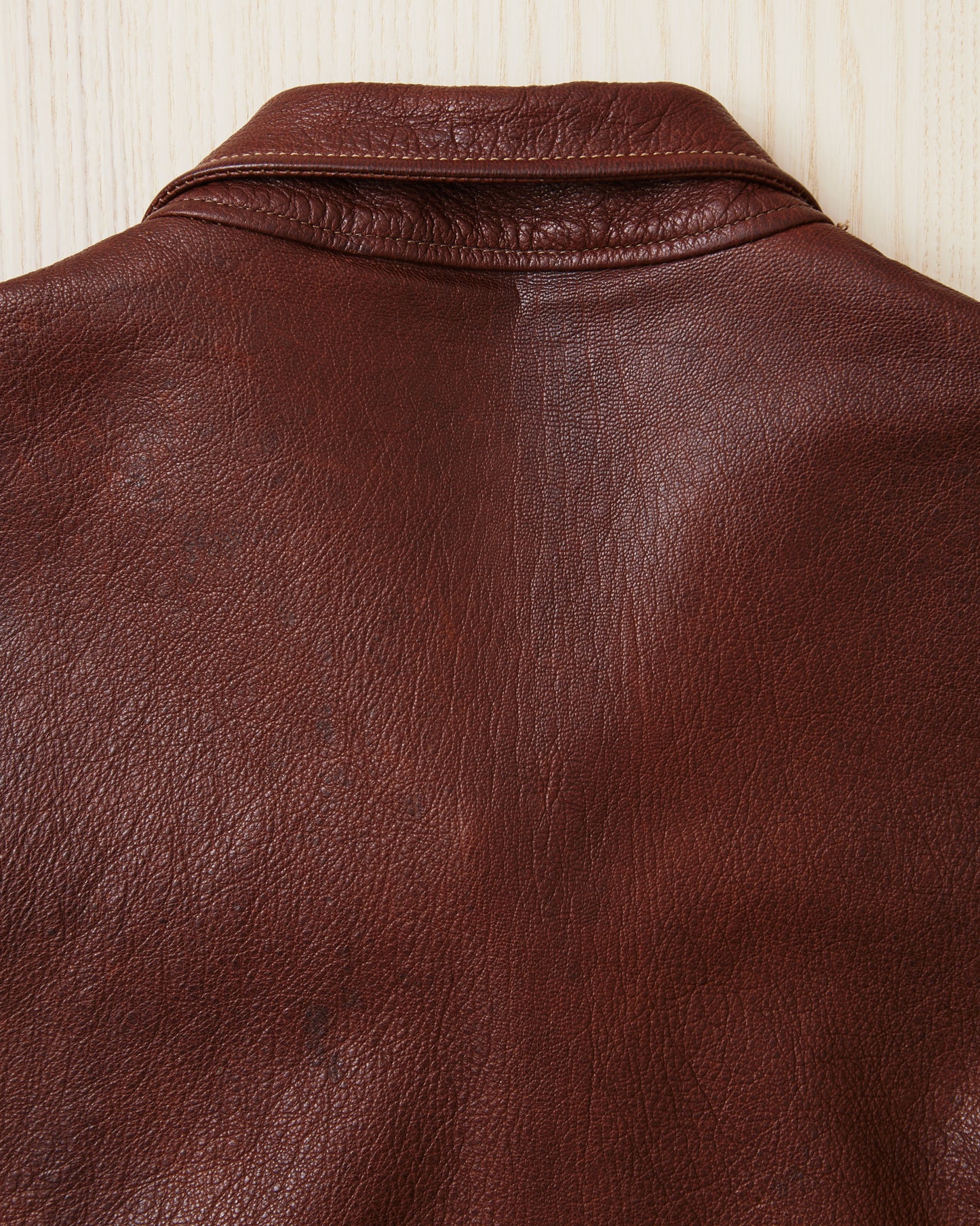 Second Hand Levi's Vintage Clothing Menlo Leather Jacket Size S