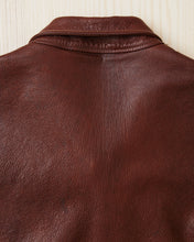 Second Hand Levi's Vintage Clothing Menlo Leather Jacket Size S