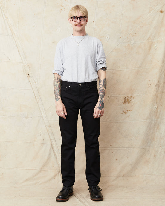 OrSlow 107 Slim Fit Jeans Black