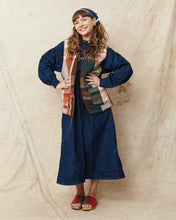 OrSlow 9539 Women's Denim Pull Over Dress Indigo