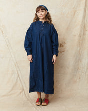 OrSlow 9539 Women's Denim Pull Over Dress Indigo