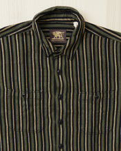 Indigofera McAllen Flannel Work Shirt Black/Beige/Grey