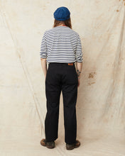 Momotaro MMJE6500 #400 Wide Kyotomontsuki Dyed Jeans Black One Wash