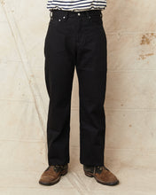 Momotaro MMJE6500 #400 Wide Kyotomontsuki Dyed Jeans Black One Wash