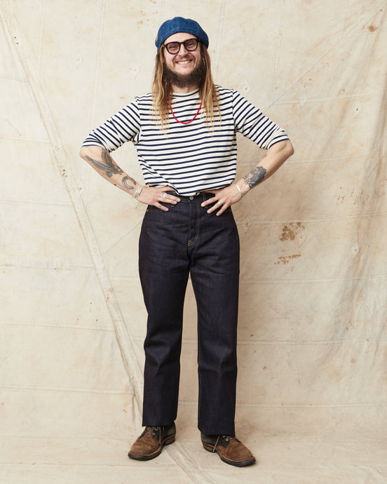 Momotaro MMJB0400 #400 Standard Wide 14.7oz Jeans Indigo