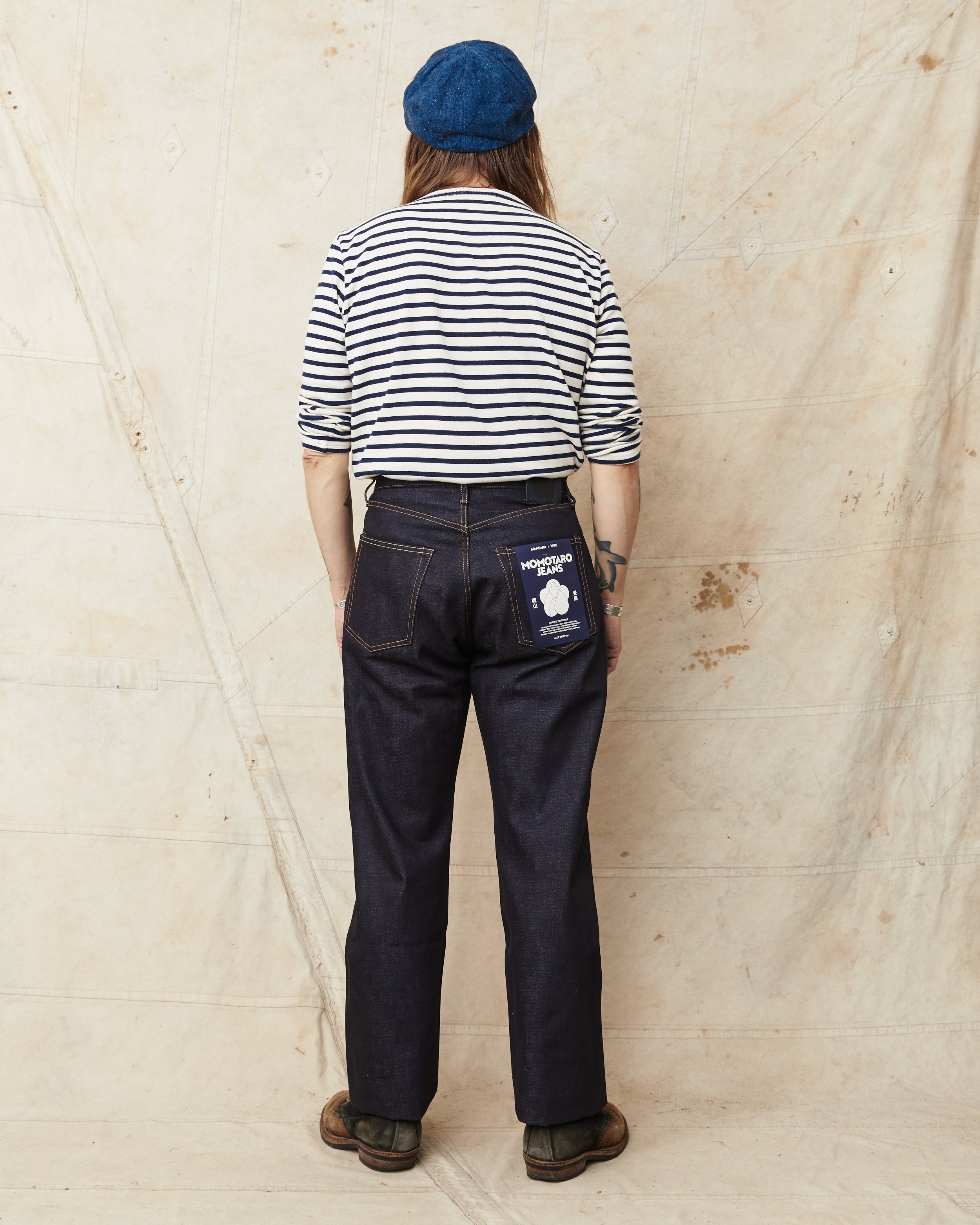 MOMOTARO JEANS MMJB0400 #400 Standard Wide 14.7oz Jeans Indigo