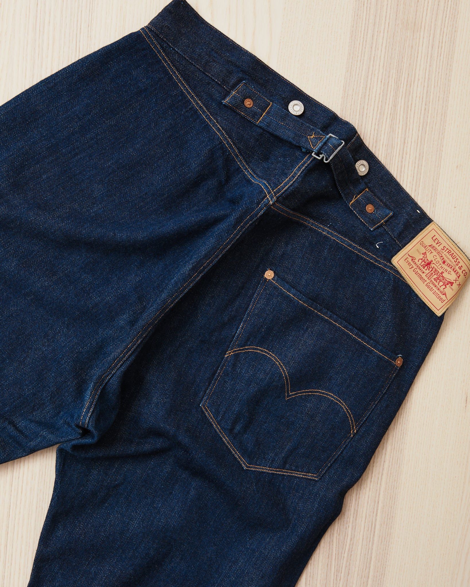 Second Hand LVC 1890 501xx Made in USA 555 Valencia Street Jeans