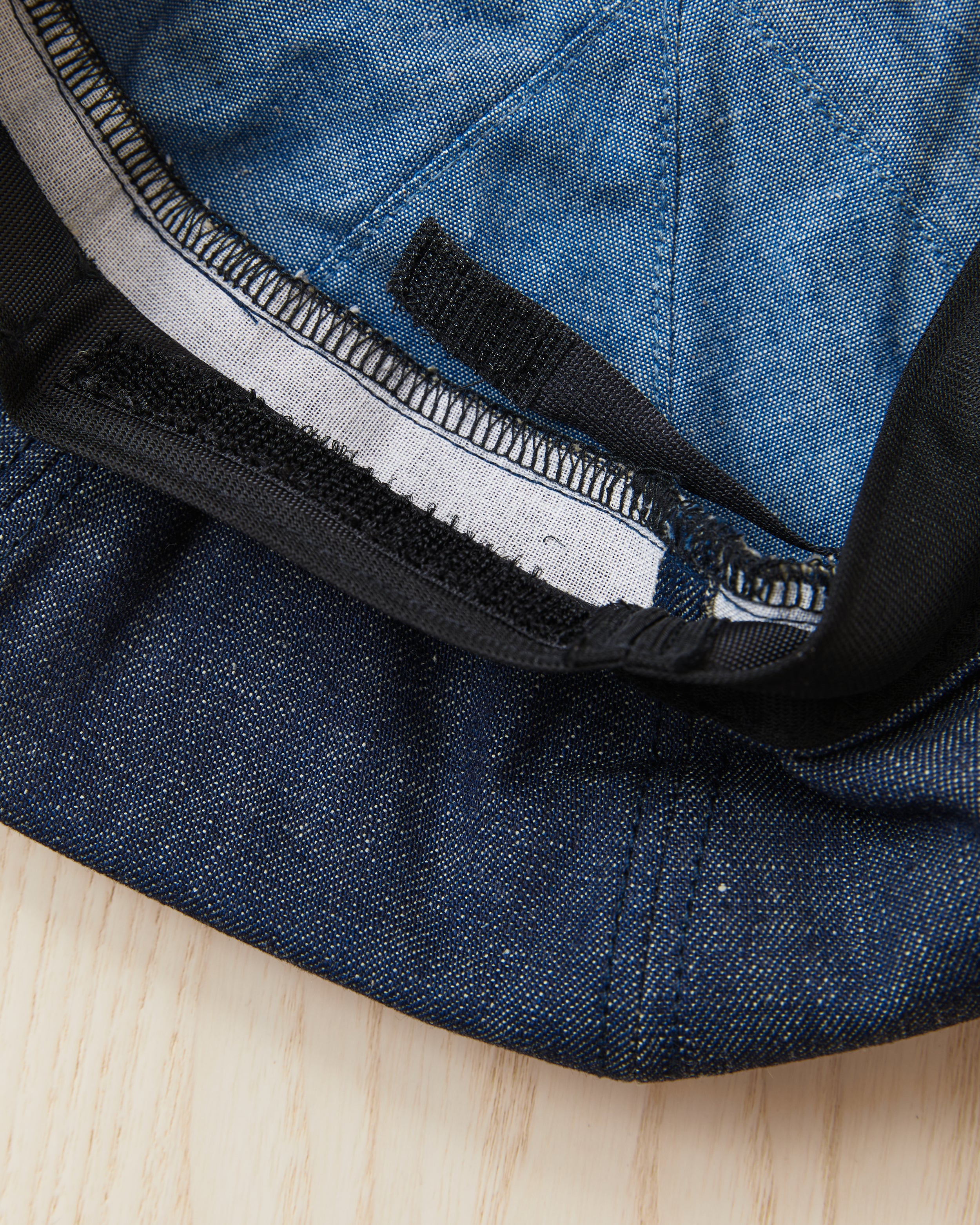 cph×KAWASHIMA TAKAHIRO BERET8PANEL DENIM Japan Blue JBCA1003 Denim Beret 10oz Military Denim – Second Sunrise