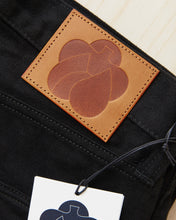 Momotaro MMJE6500 #400 Wide Kyotomontsuki Dyed Jeans Black One Wash