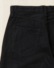 Momotaro MMJE6500 #400 Wide Kyotomontsuki Dyed Jeans Black One Wash