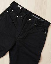 Momotaro MMJE6500 #400 Wide Kyotomontsuki Dyed Jeans Black One Wash