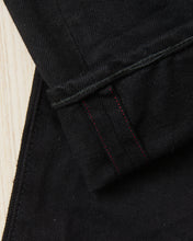 Momotaro MMJE6500 #400 Wide Kyotomontsuki Dyed Jeans Black One Wash