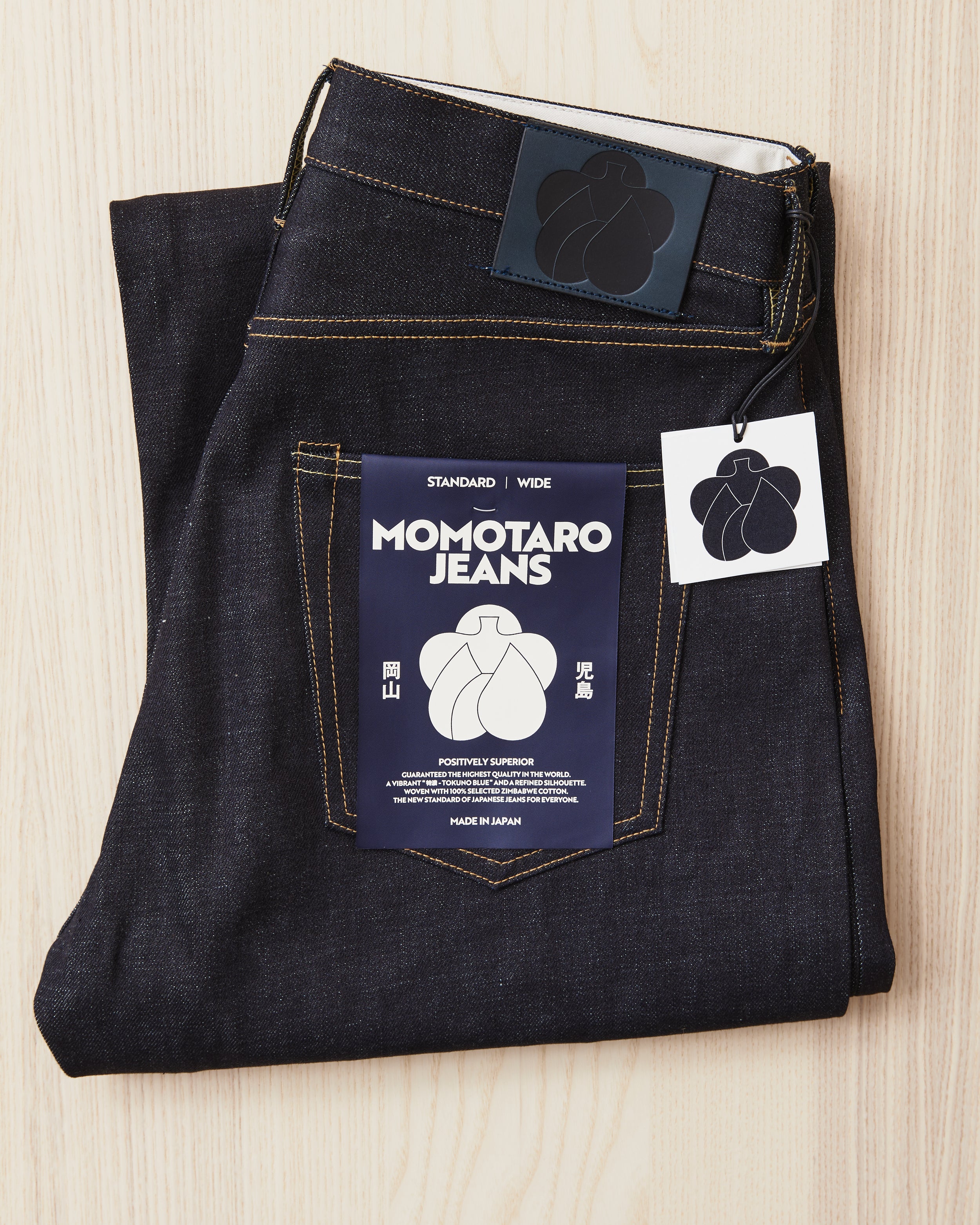 MOMOTARO JEANS MMJB0400 #400 Standard Wide 14.7oz Jeans Indigo