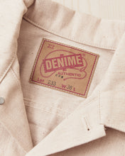 Denime by Warehouse & Co Lot 233-66M Typ 3 1966 Model Natural Mother Cotton Denim Jacket