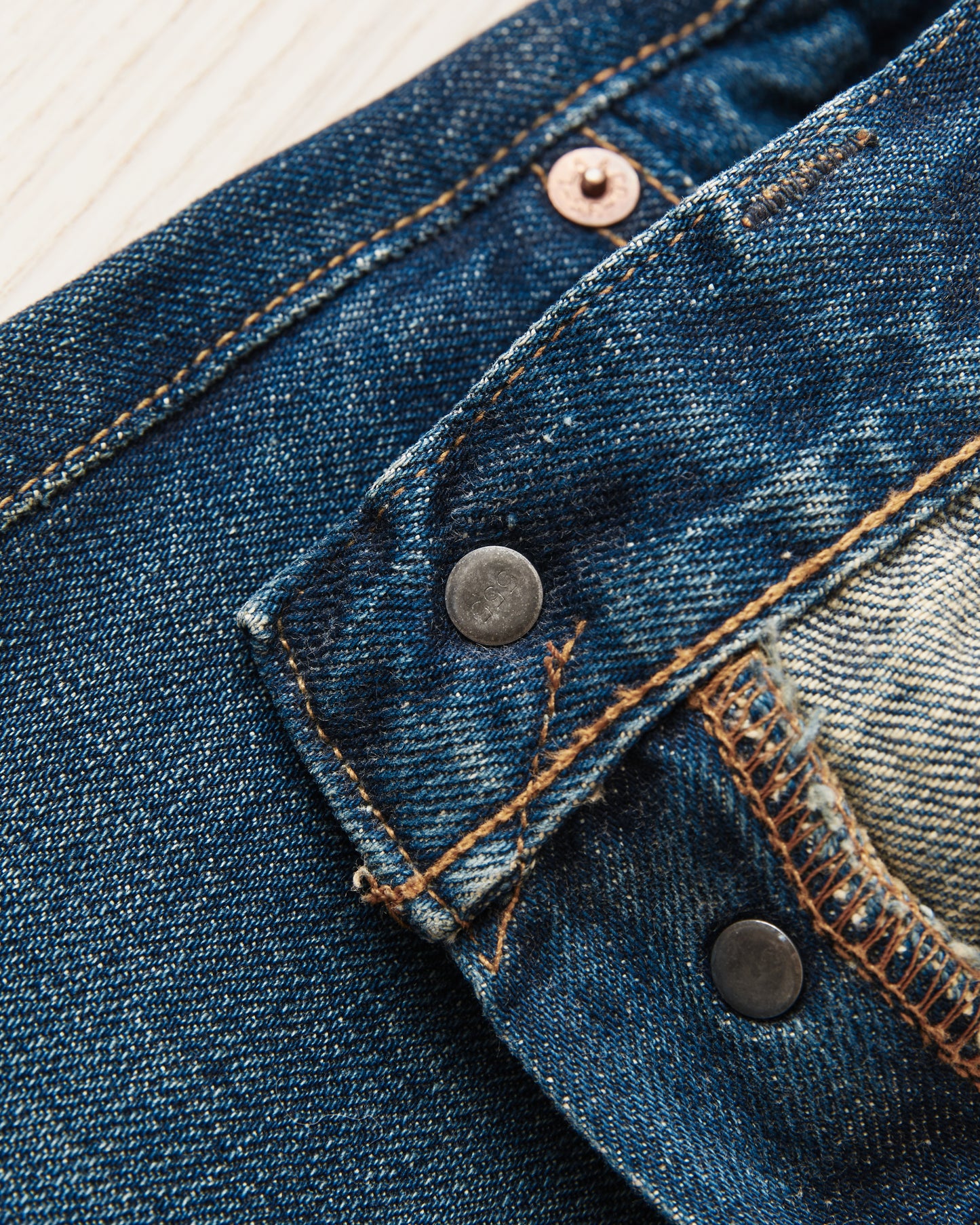 Second Hand LVC 1947 501XX Made in USA 555 Valencia Street Jeans W32/L34