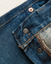 Second Hand LVC 1947 501XX Made in USA 555 Valencia Street Jeans W32/L34