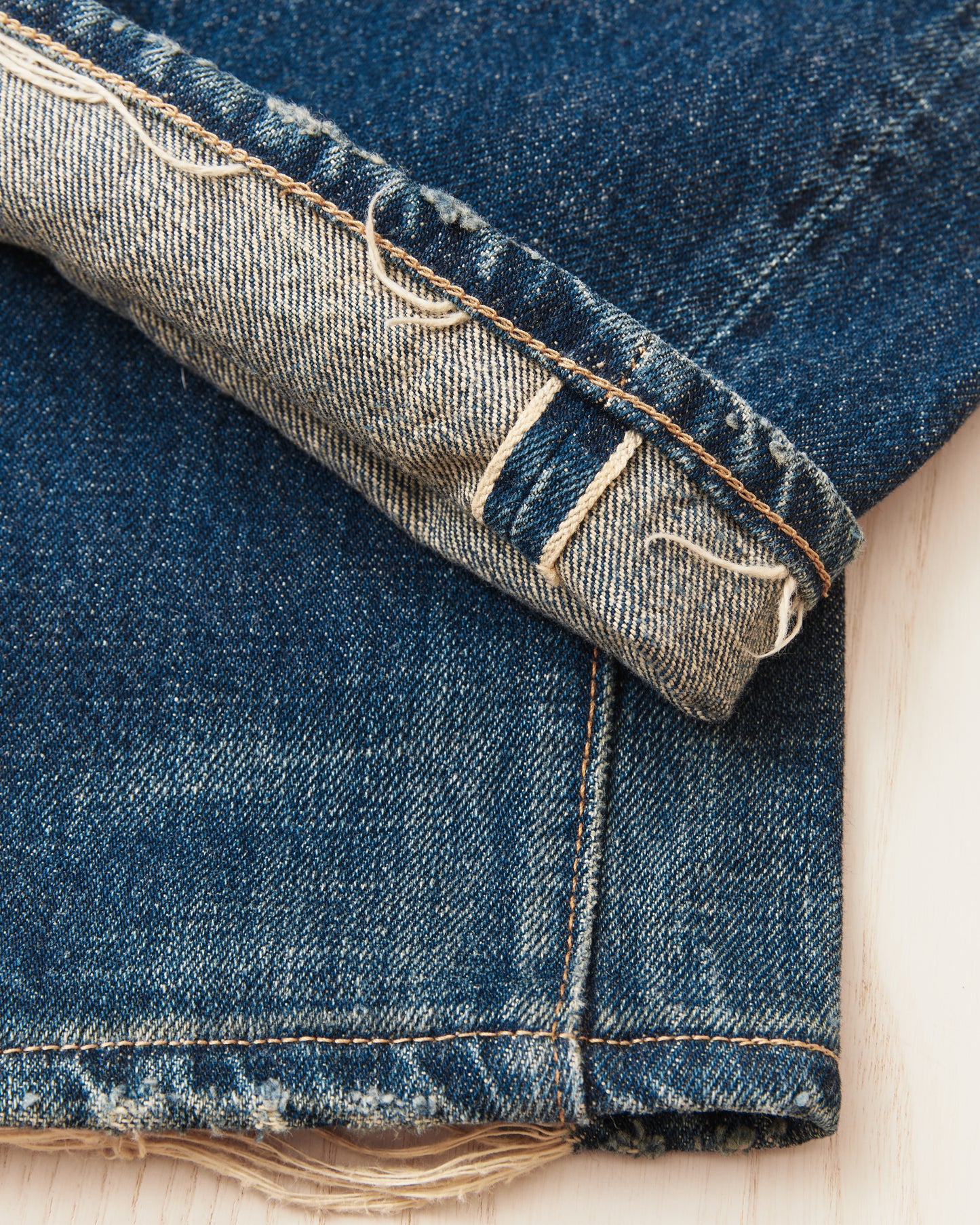 Second Hand LVC 1947 501XX Made in USA 555 Valencia Street Jeans W32/L34